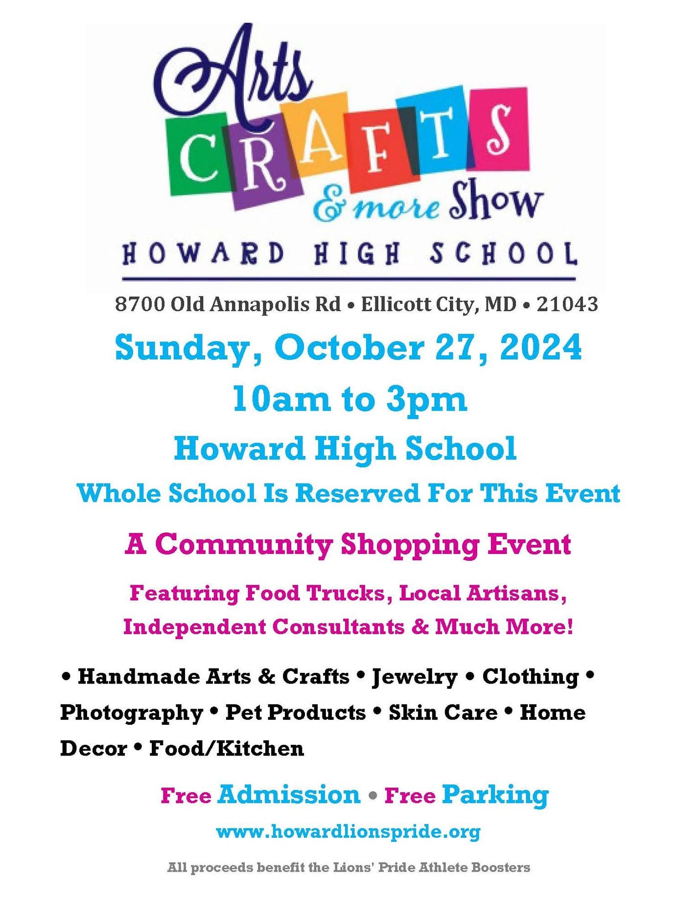 Craft Show: Howard High School